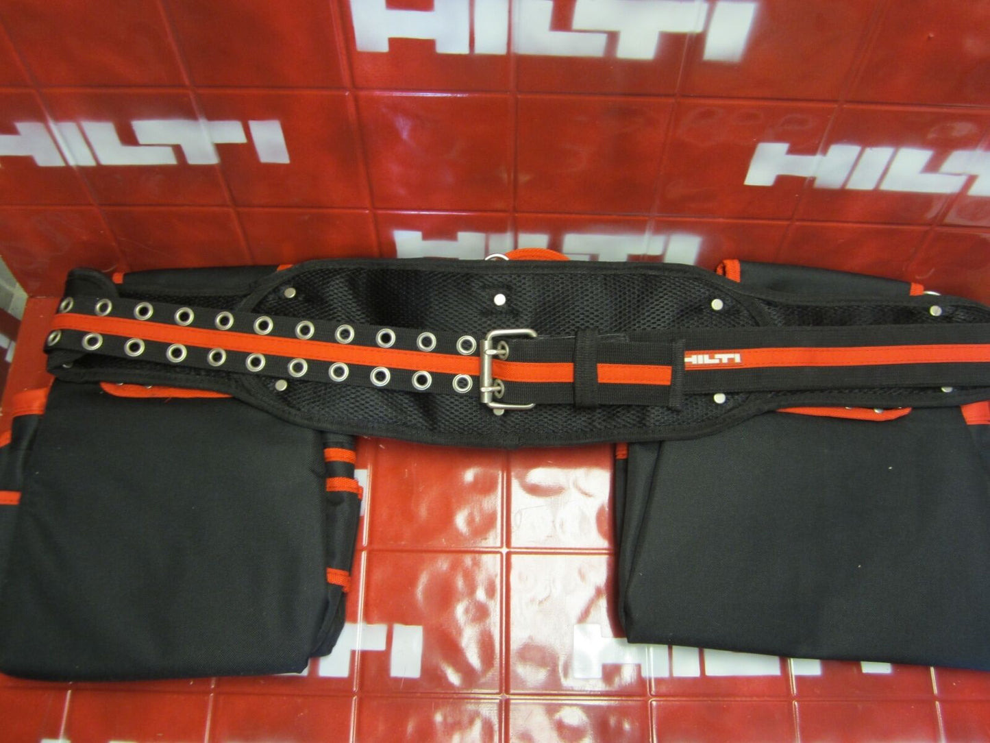 HILTI TOOL BELT , HEAVY DUTY , WATER RESISTENT ,FREE EXTRAS, L@@K  , FAST SHIP