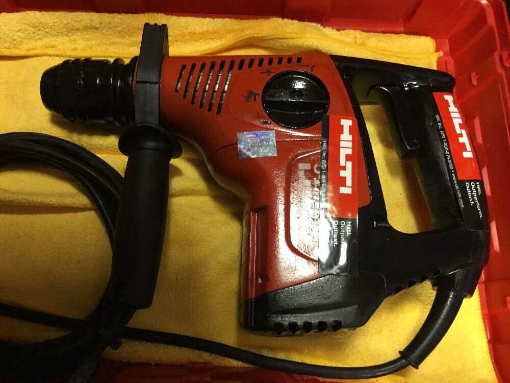 HILTI TE 7-C, PREOWNED, FREE TABLET, BITS, A LOT OF EXTRAS