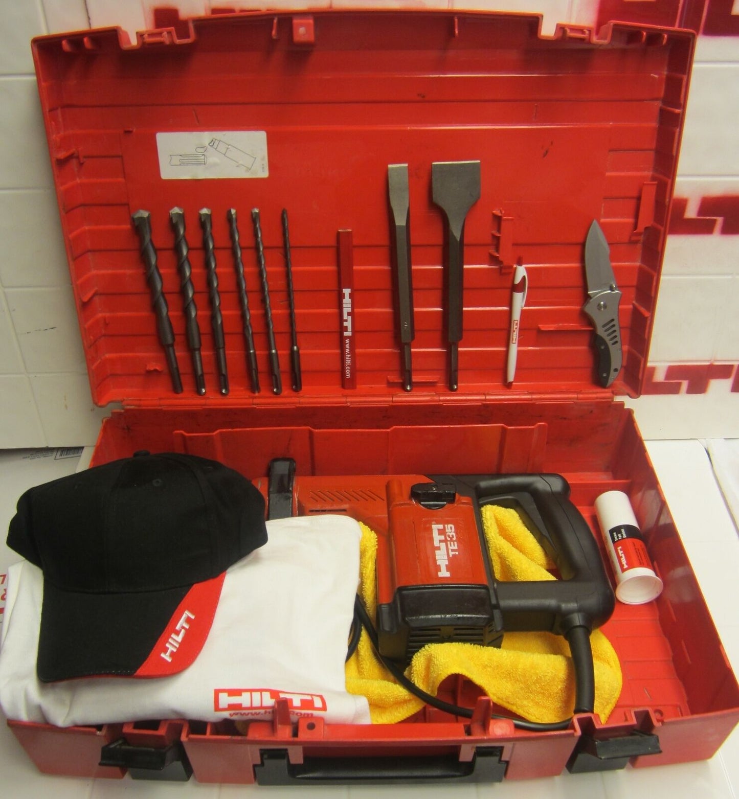 HILTI TE 35, PREOWNED, ORIGINAL, STRONG, FREE BITS,