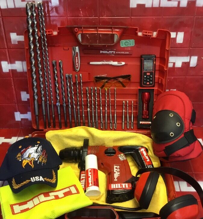 HILTI TE 6-S, ORIGINAL, PREWONED, FREE EXTRAS, GOOD CONDITION