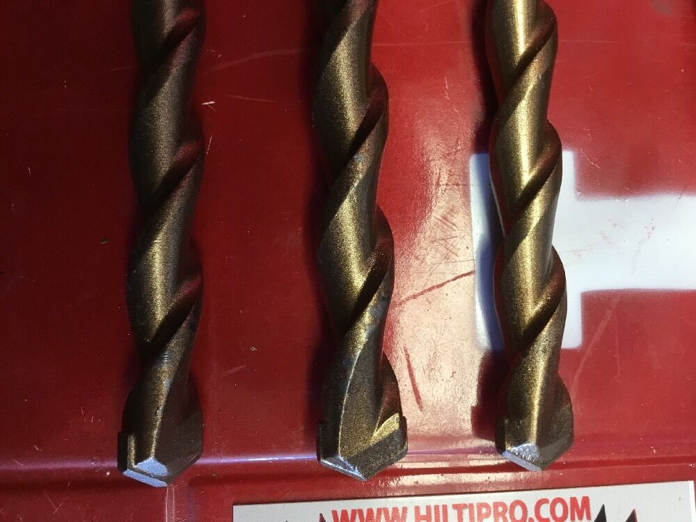 HILTI DRILL SDS PLUS 5/8" X 8-1/2" SET OF 3