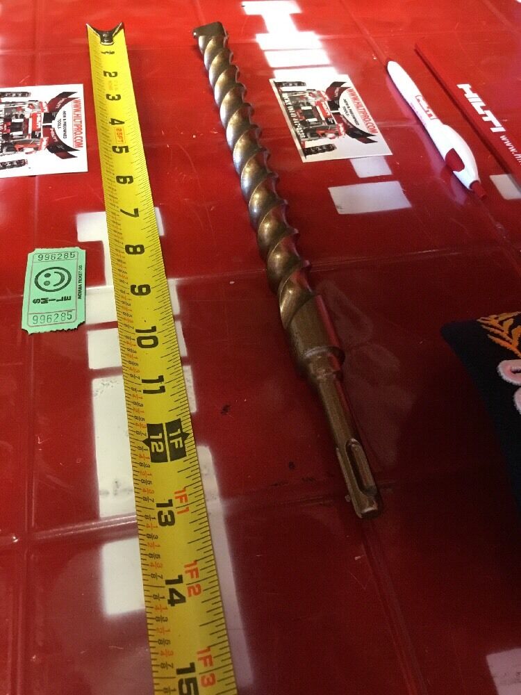 HILTI BIT SDS PLUS 7/8" x 13-1/2" PREOWNED