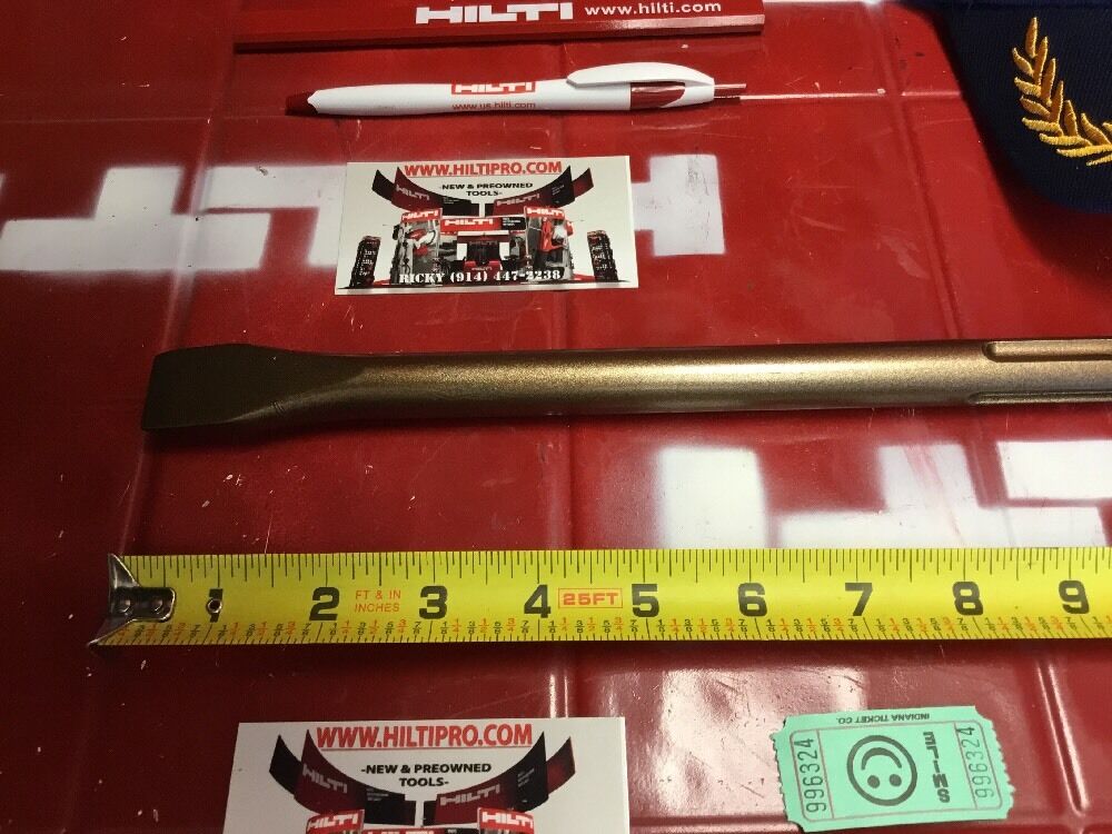 HILTI CHISEL NARROW SDS MAX 1" X 11" PREOWNED