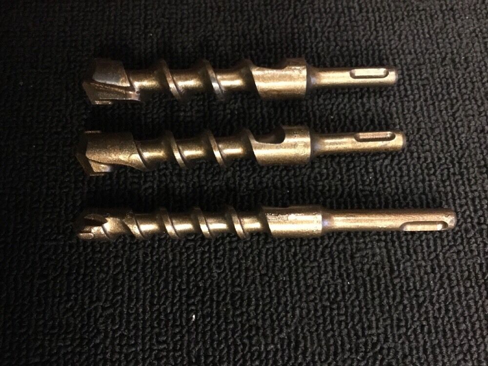 HILTI SET OF BITS SDS PLUS 7/8", 3/4", 5/8" PREOWNED, FREE HAT