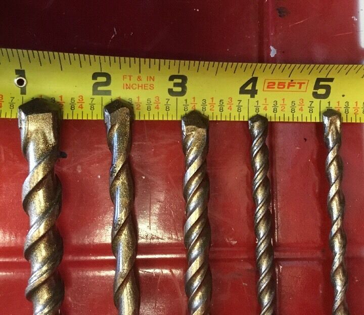 HILTI DRILL BIT 1/2", 3/8", 1/4" SDS PLUS,