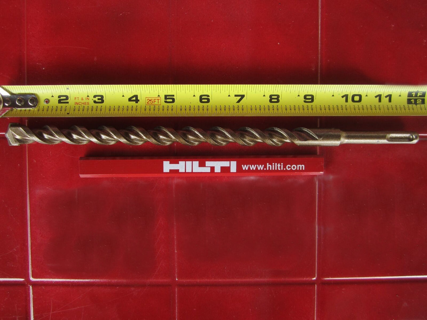 HILTI TE-C 5/8 x 11", SDS PLUS, PREOWNED,FREE HILTI PENCIL,L@@K, FAST SHIPPING