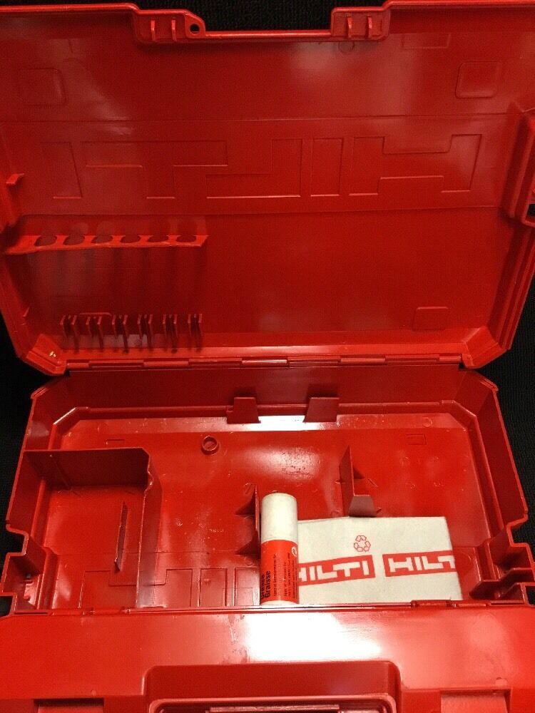 HILTI TE 14 ORIGINAL CASE (ONLY CASE), PREOWNED, FREE HILTI GREASE