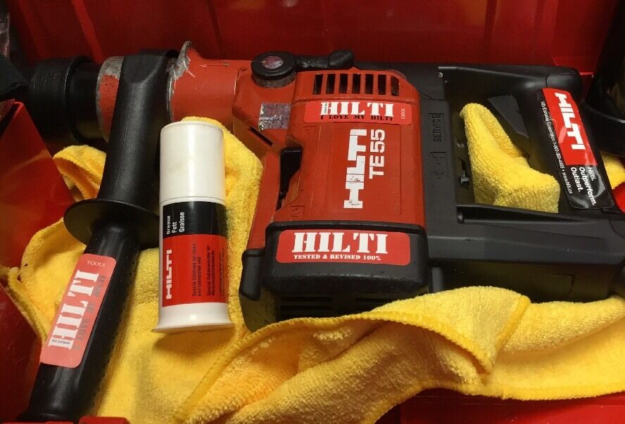 HILTI TE 55, L@@K, EXCELLENT CONDITION, FREE HILTI THERMO & EXTRAS, FAST SHIP