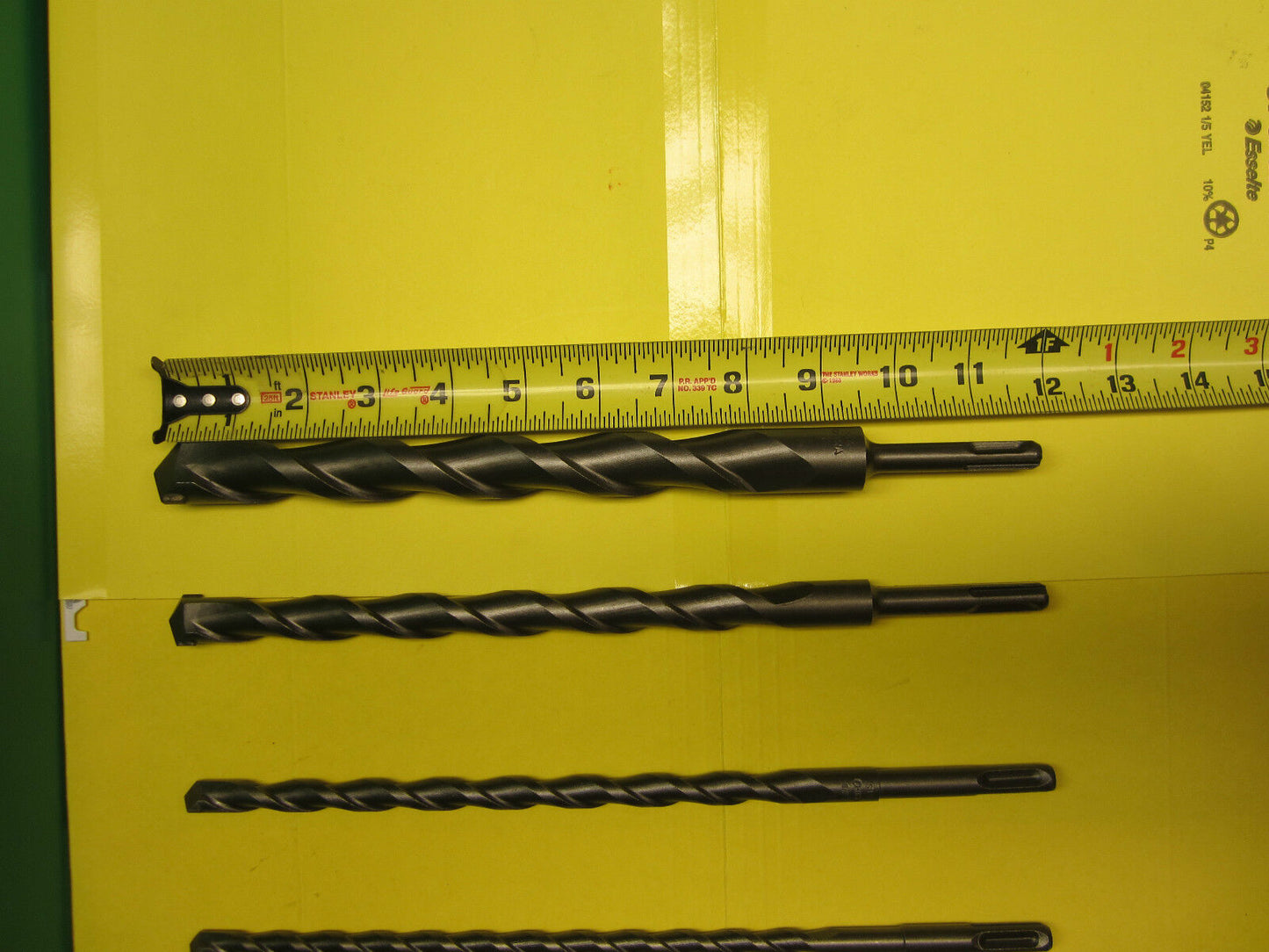 ROTARY HAMMER drill bit set 5 PCS ,5/16 UP TO 1" HEAVY DUTY