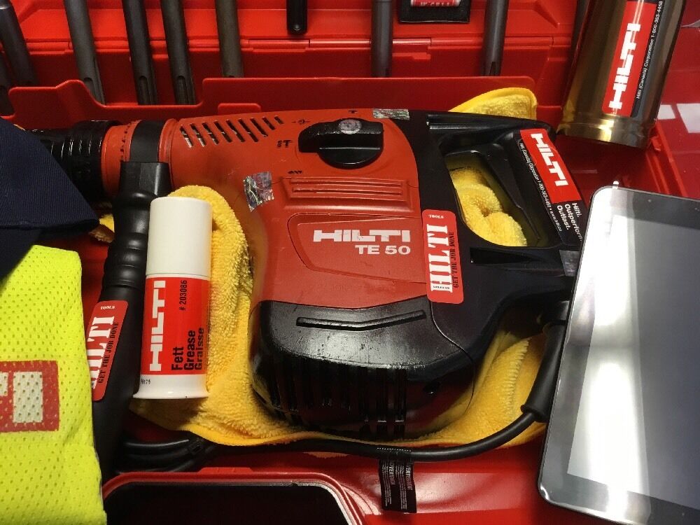 HILTI TE 50, PREOWNED, EXCELLENT CONDITION, FREE PAD, DURABLE, FAST SHIPPING