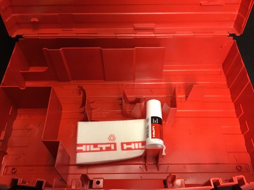 HILTI TE 6-A (ONLY CASE) ORIGINAL, PREOWNED ,FREE HILTI GREASE, FAST SHIP