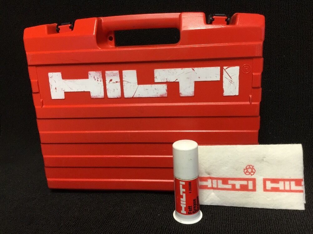 HILTI TE 5 ORIGINAL CASE, PREOWNED, (Only Case), FREE HILTI GREASE