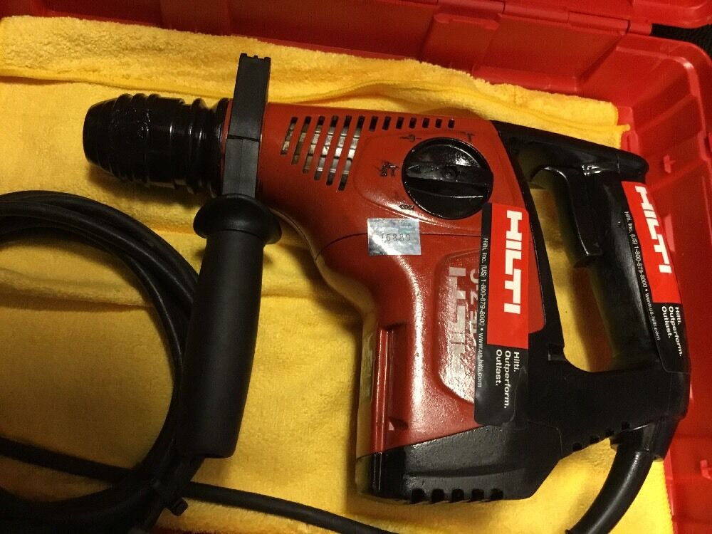 HILTI TE 7-C, PREOWNED, FREE TABLET, BITS, A LOT OF EXTRAS