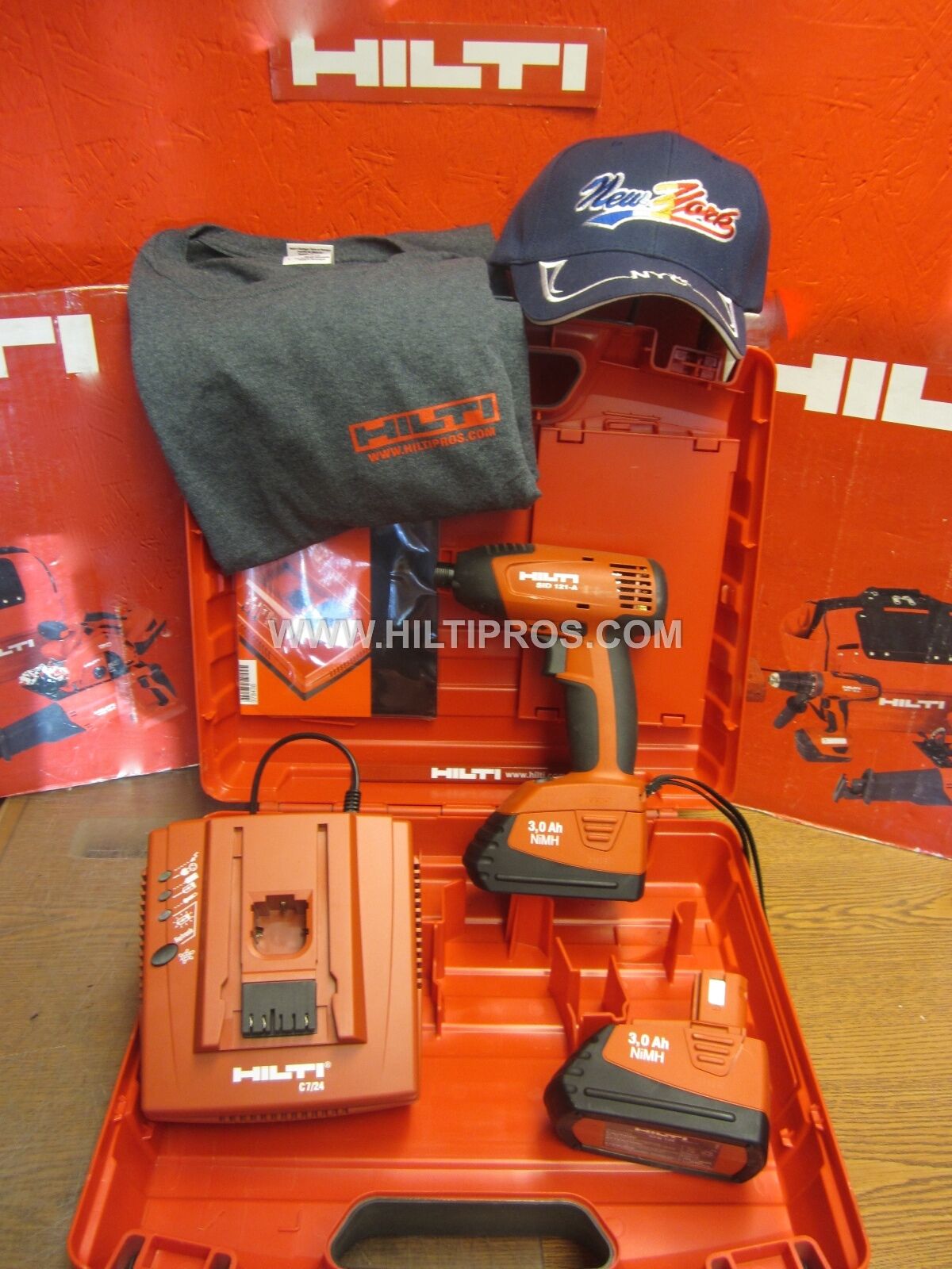 Hilti SID 121-A 12V 3,0 Ah NiMH CORDLESS DRILL, NEW, FREE T-SHIRT, HAT