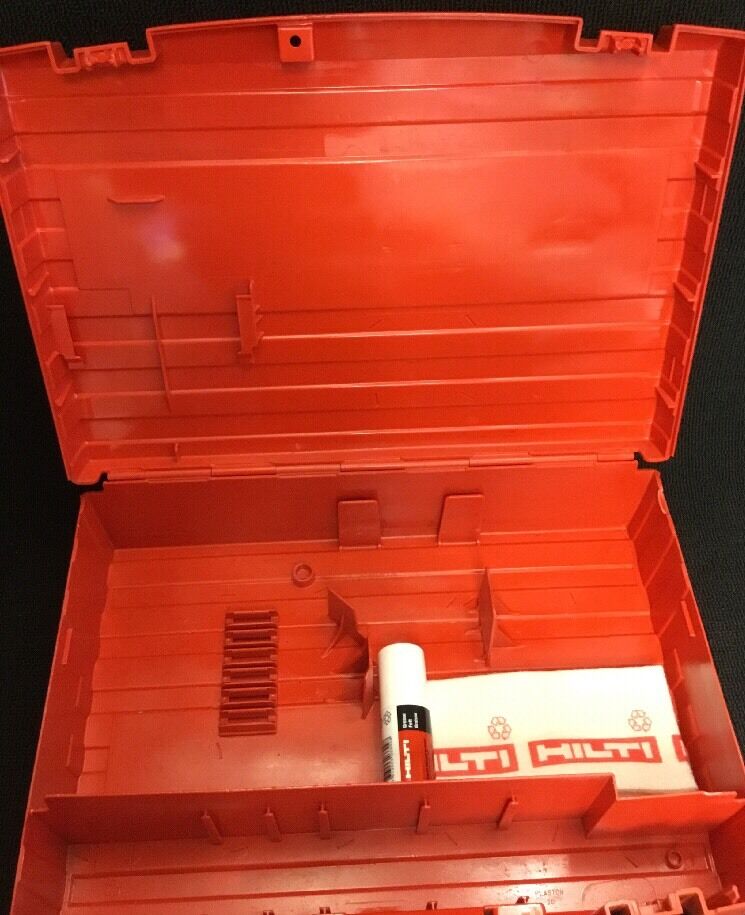 HILTI TE 15 CASE (THIS IS ONLY CASE), PREOWNED, HILTI GREASE INCLUDED