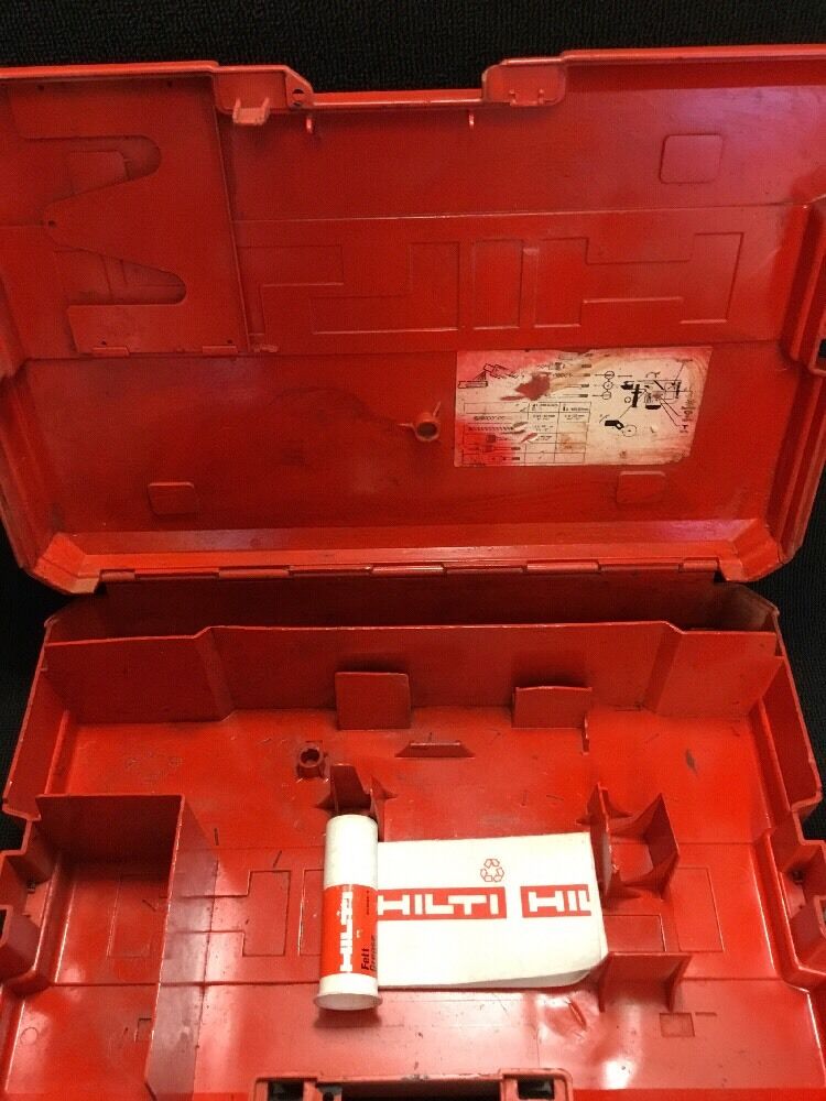 HILTI TE 54 ORIGINAL CASE, PREOWNED, (ONLY CASE), FREE GREASE, FAST SHIP