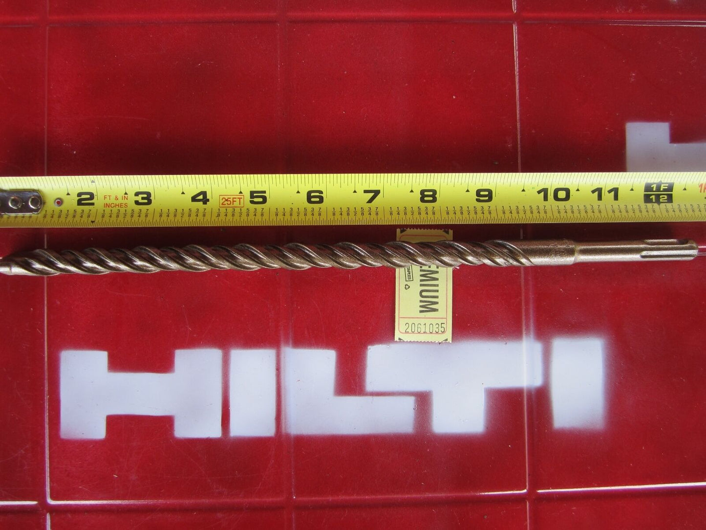 HILTI TE-C 1/2 x 12", SDS PLUS, PREOWNED,FREE HILTI PENCIL,L@@K, FAST SHIPPING