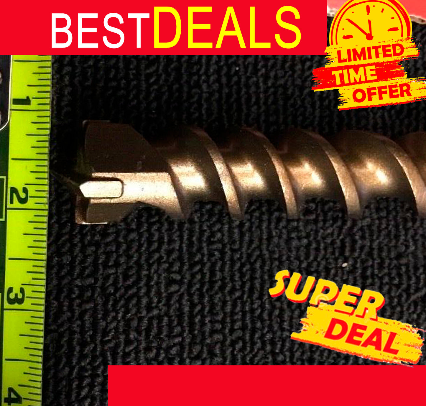 HILTI BIT SDS PLUS 1-1/8" X 10" PREOWNED