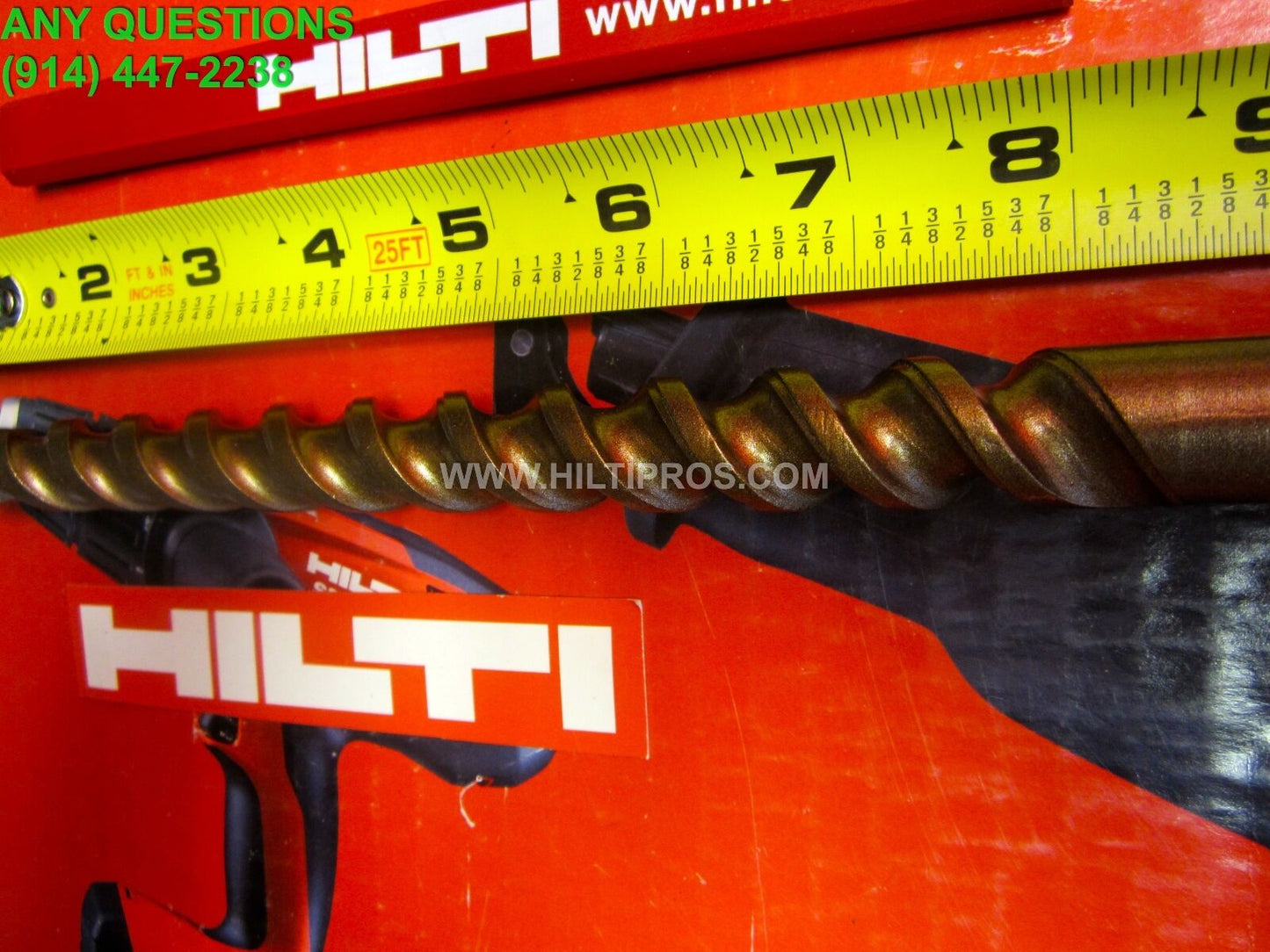 HILTI TE-YX 3/4" x 13", SDS PLUS, PREOWNED, HEAVY DUTY, FAST SHIP