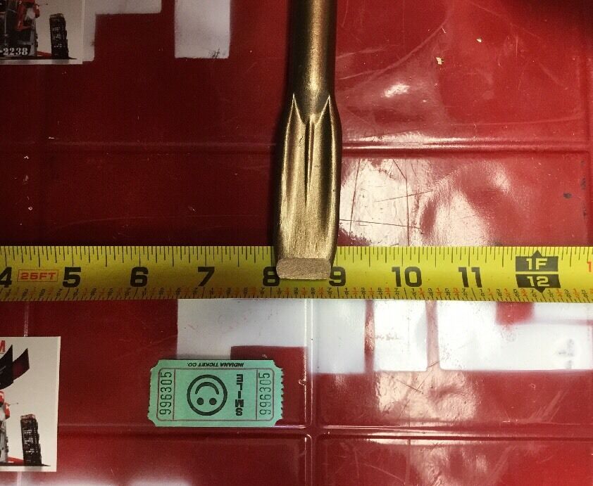 HILTI CHISEL NARROW FM SDS MAX 1" X 19" PREOWNED