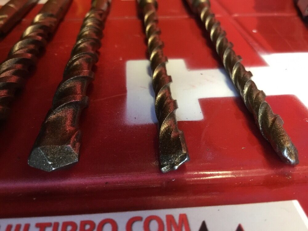 HILTI DRILL BIT 3/8", 1/4" SDS PLUS,SET OF 5,