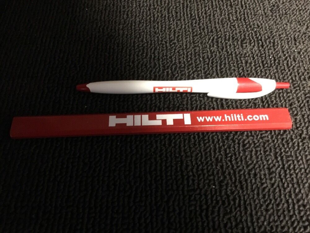 HILTI SKULL CAP, COFFEE MUG, KNIFE, PENCIL AND PEN, EXCLUSIVE