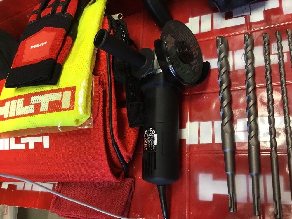 HILTI TE 35, PREOWNED, VERY STRONG, FREE BITS & CHISELS, GRINDER