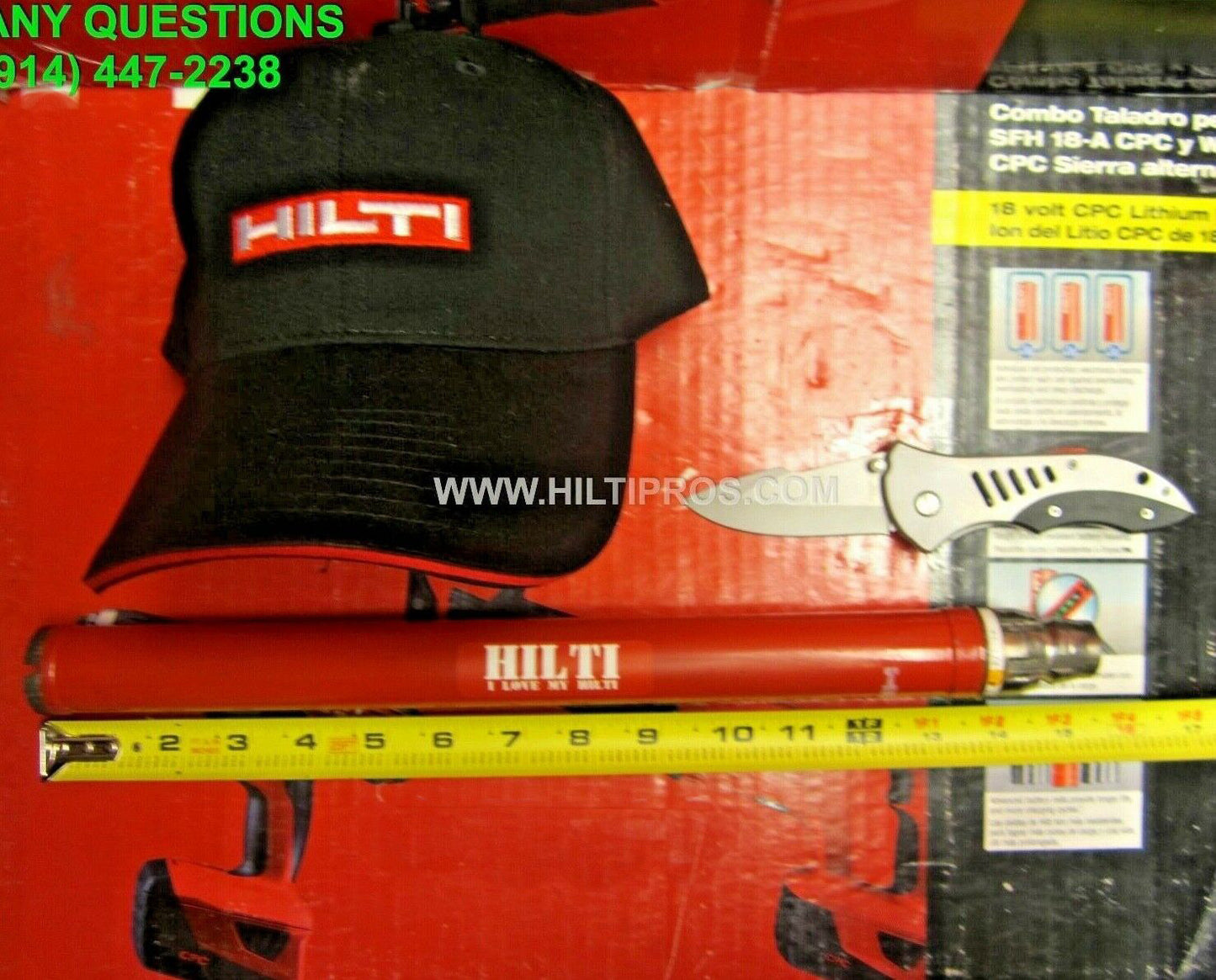 HILTI DIAM CORE BIT DD-BI 1-1/4" X 16", BRAND NEW