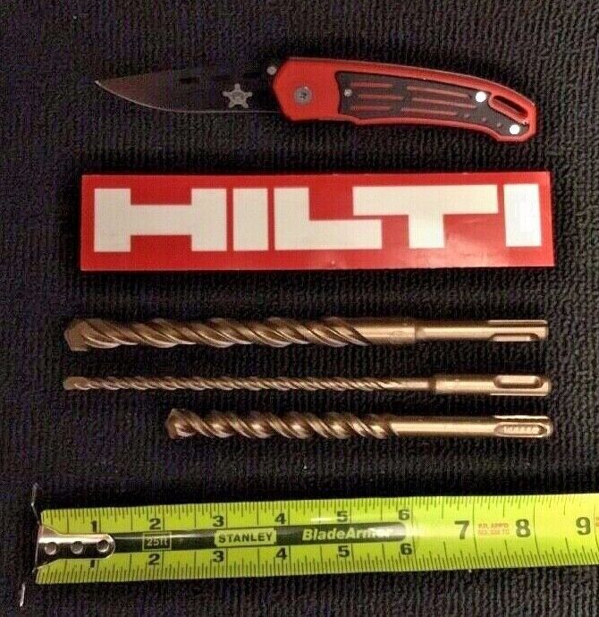 HILTI BIT SET SDS PLUS PREOWNED