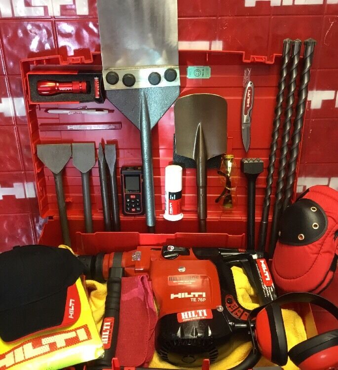 HILTI TE 76P, PREOWNED, EXCELLENT CONDITION, FREE DISTANCE METER, FAST SHIPPING