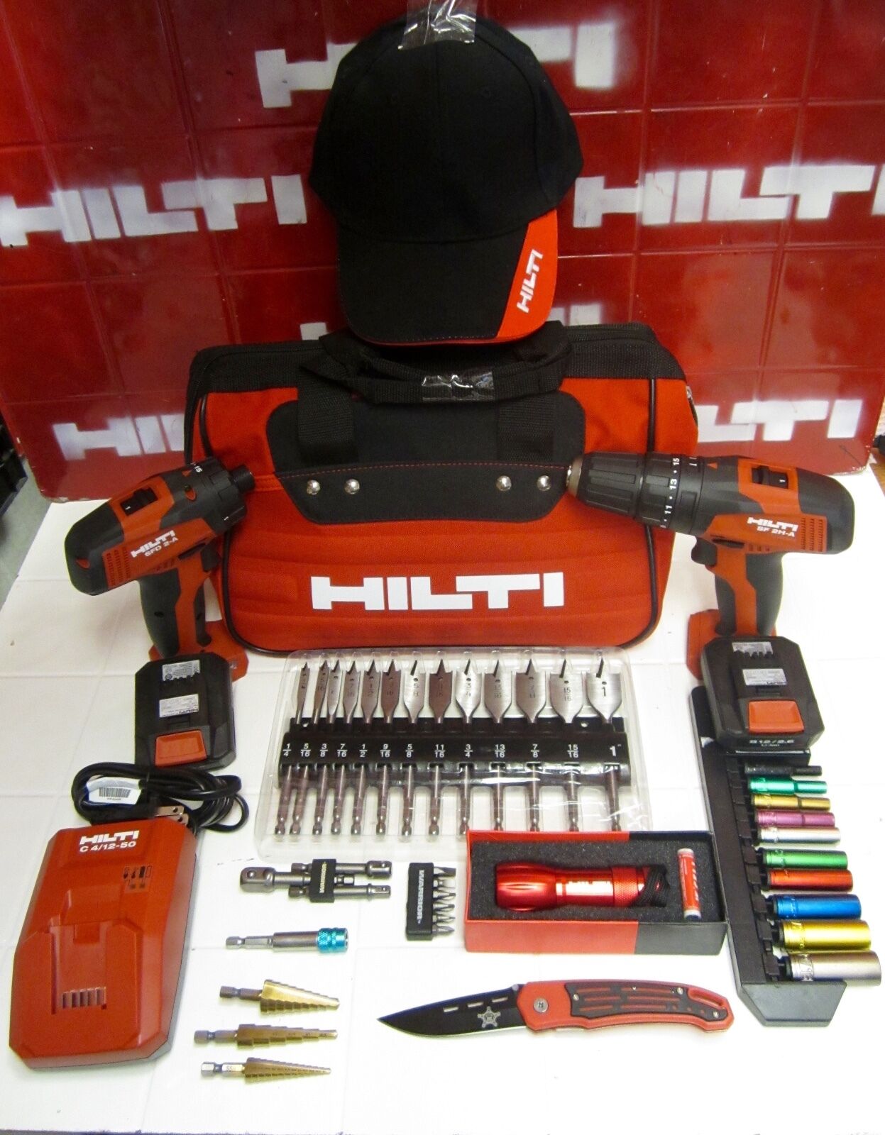 HILTI SFD & SF 2H-A DRILL COMBO, NEWEST MODEL, DURABLE, FREE EXTRAS