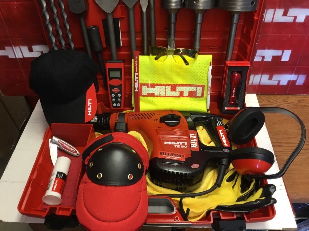 HILTI TE 50, GREAT CONDITION, 2 YEARS WARRANTY, LOADED SET, FAST SHIP