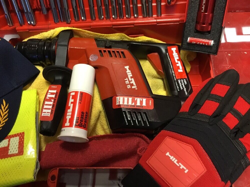 HILTI TE 5, STRONG, DURABLE, LOADED DRILL BITS