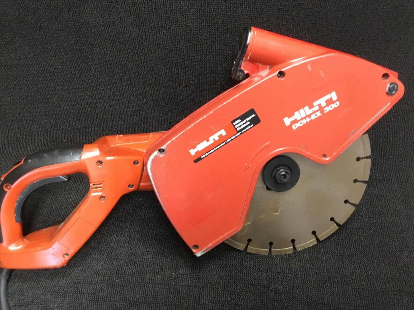 HILTI DCH 300 ELECTRIC DIAMOND CUTTERS, PREOWNED