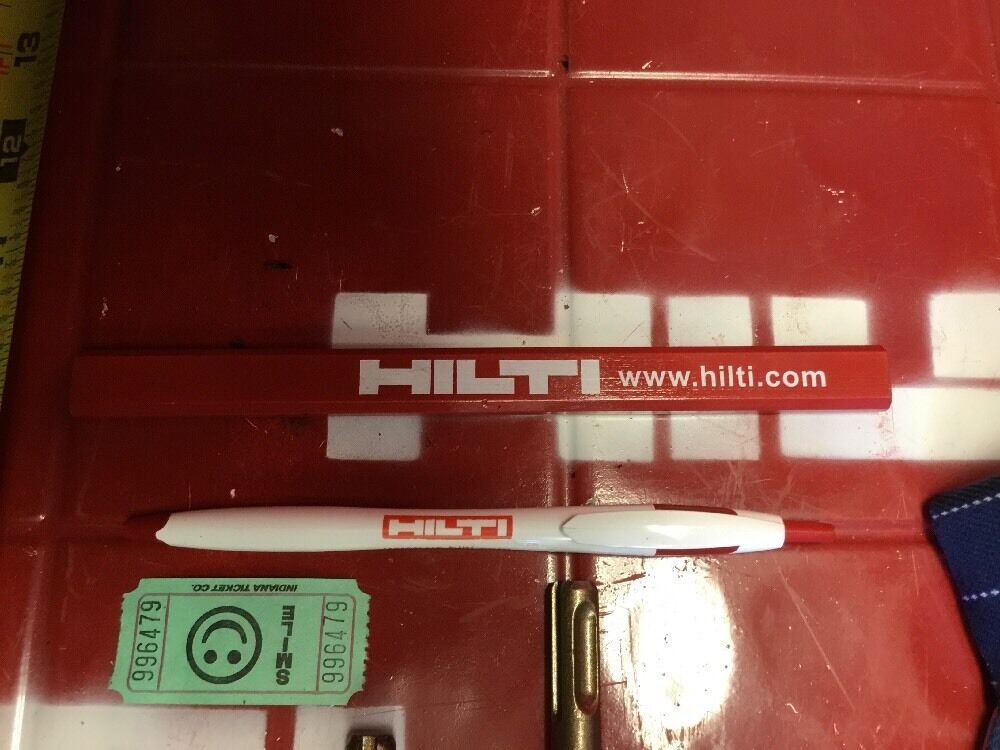 HILTI DRILL BIT 1/2", 1/4", 3/8" SDS PLUS, SET OF 5,