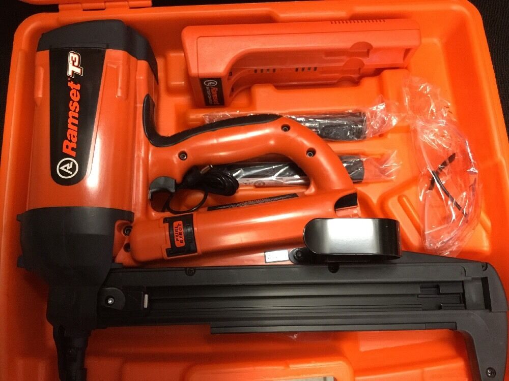 RAMSET T3 MAG, GAS TOOL, BRAND NEW, FREE TABLET, EAR MUFFS, FAST SHIP