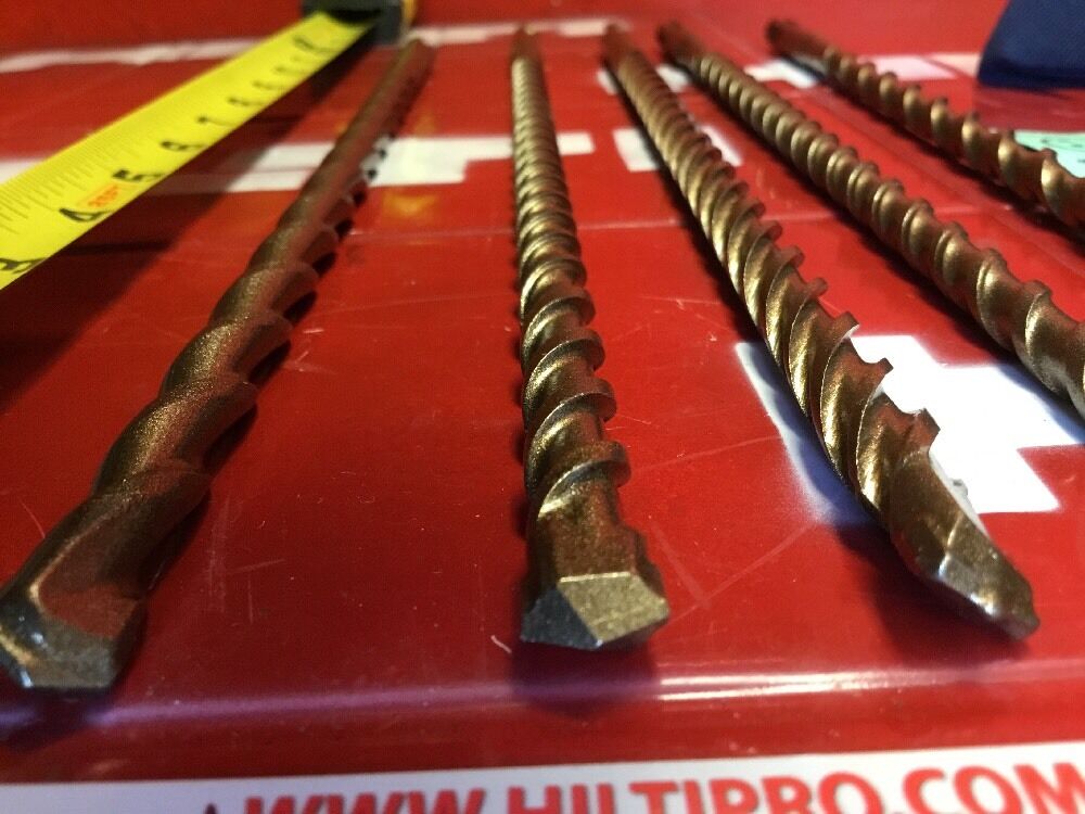 HILTI DRILL BIT 3/8" X 12-1/2" SDS PLUS, SET OF 5