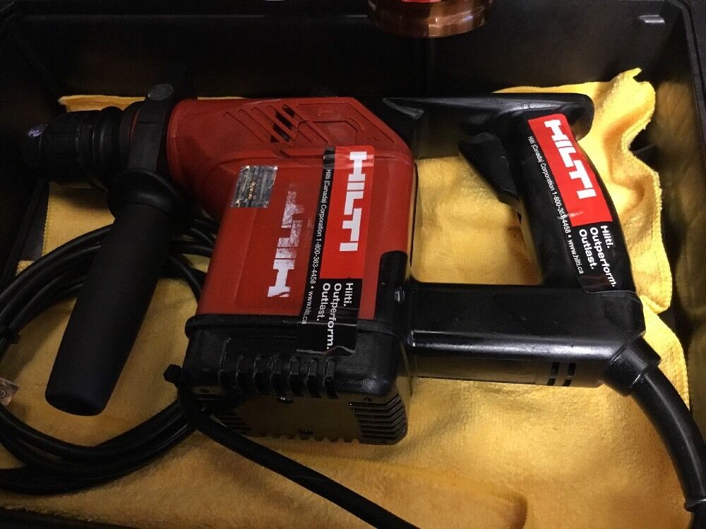 HILTI TE 15, PREOWNED, FREE THERMO, BITS, AND A LOT OF MORE