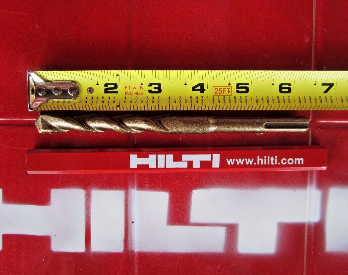 HILTI TE-C 1/2 x 6", SDS PLUS, PREOWNED,FREE HILTI PENCIL,L@@K, FAST SHIPPING