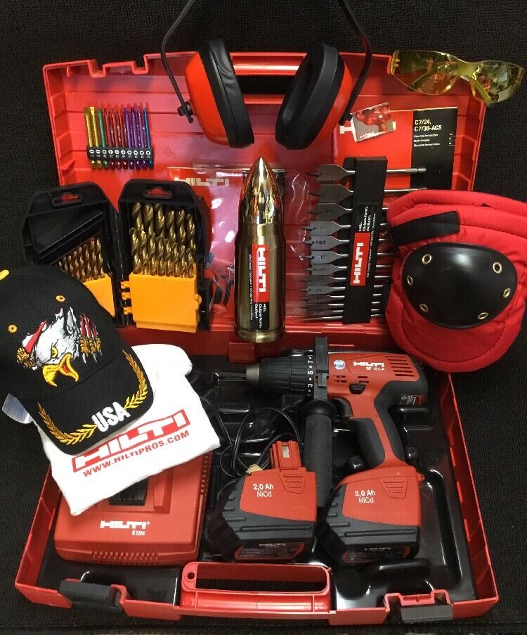 HILTI SF 151-A CORDLESS DRILL SET, NEW, FREE BITS, THERMO, EXTRAS