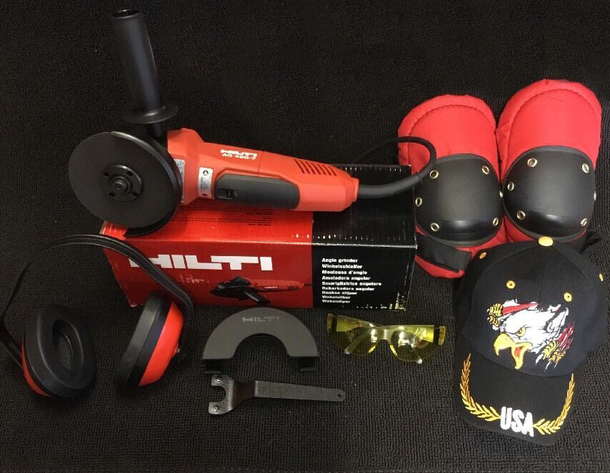 HILTI AG 450-7D ANGLE GRINDER, BRAND NEW, FREE EXTRA ITEMS,
