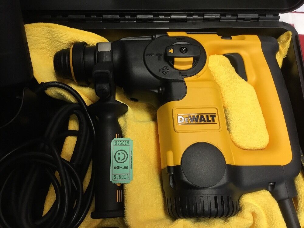 DeWALT ROTARY HAMMER , BRAND NEW, Including Angle Grinde Chisel Glasses