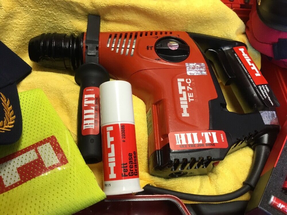 HILTI TE 7-C HAMMER DRILL, DURABLE, GERMANY, FREE EXTRAS