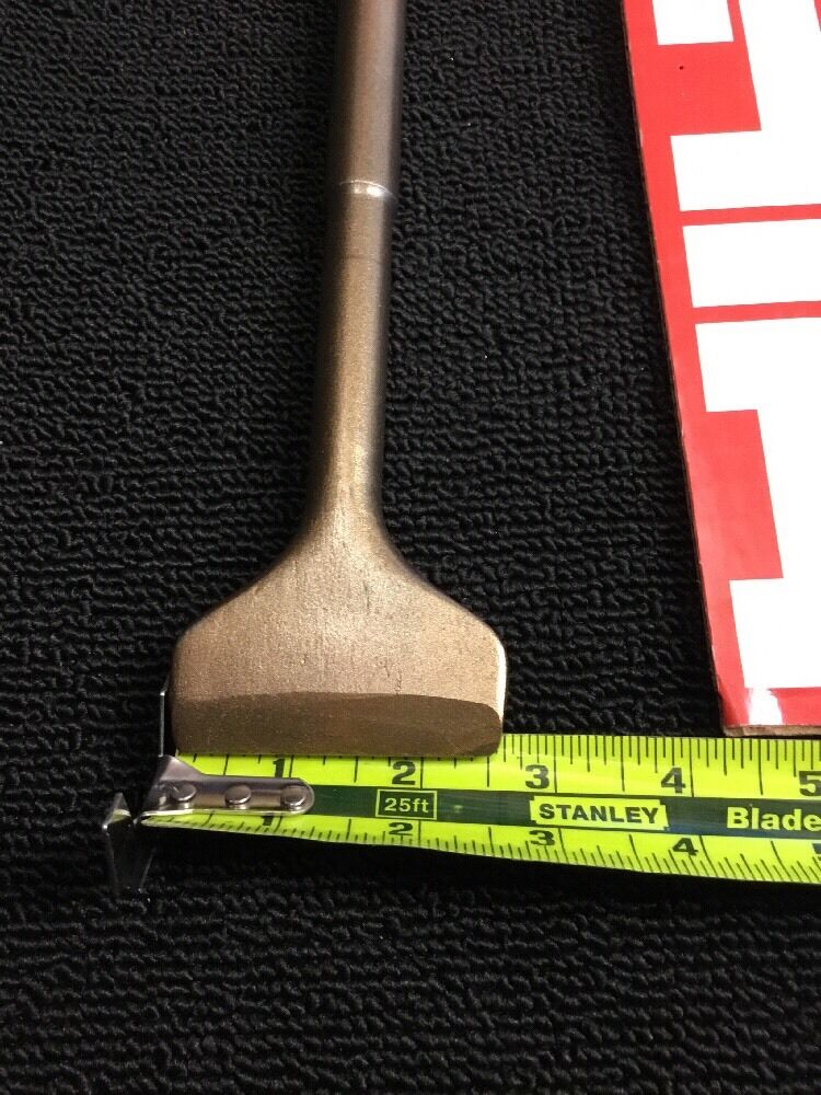 HILTI CHISEL FLAT SDS MAX 2-1/2" X 10-7/8",  PREOWNED