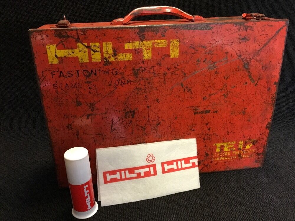 HILTI ORIGINAL CASE TE 17 (CASE ONLY), PREOWNED, FREE HILTI GREASE