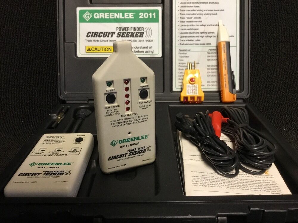 GREENLEE 2011/00521 FINDER CIRCUIT SEEKER, PREOWNED