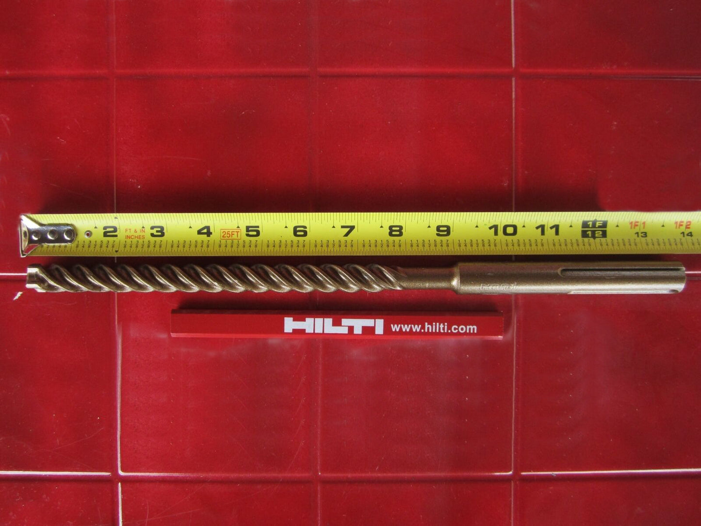 HILTI TE-C 5/8 x 13", SDS MAX, PREOWNED, FREE HILTI PENCIL, FAST SHIPPING