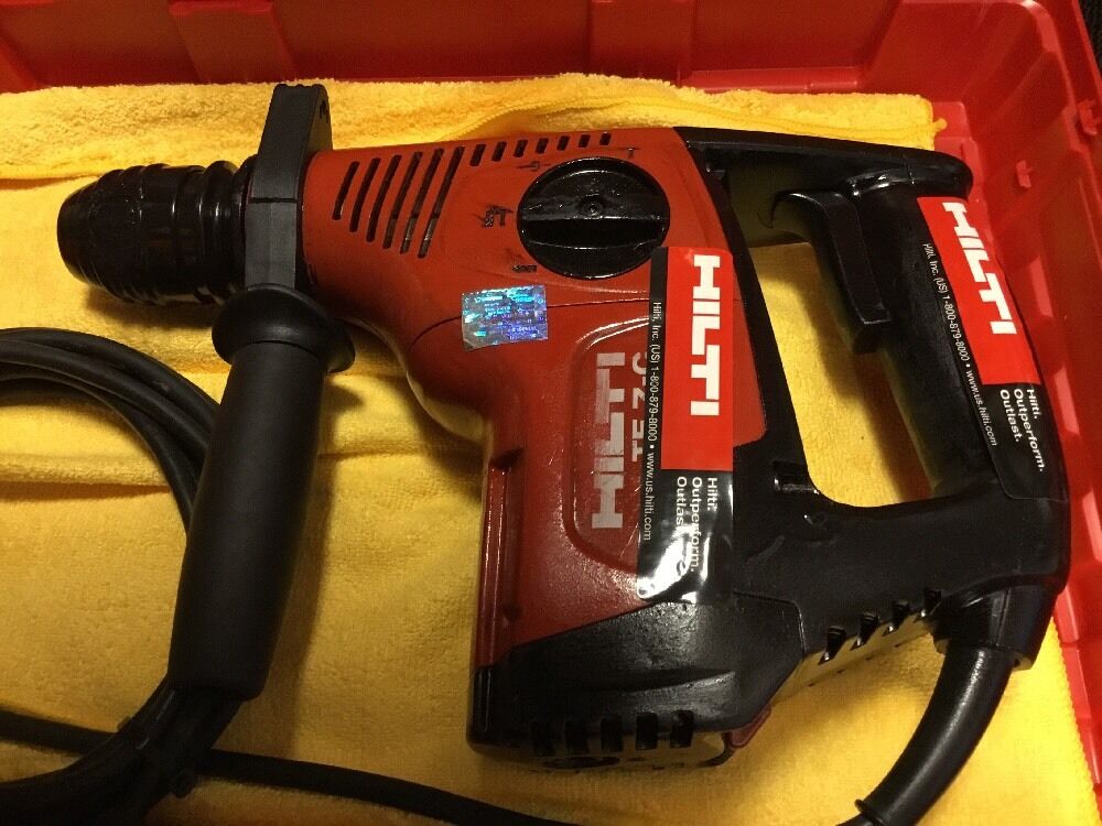 HILTI TE 7-C, PREOWNED, FREE TABLET, BITS, A LOT OF EXTRAS