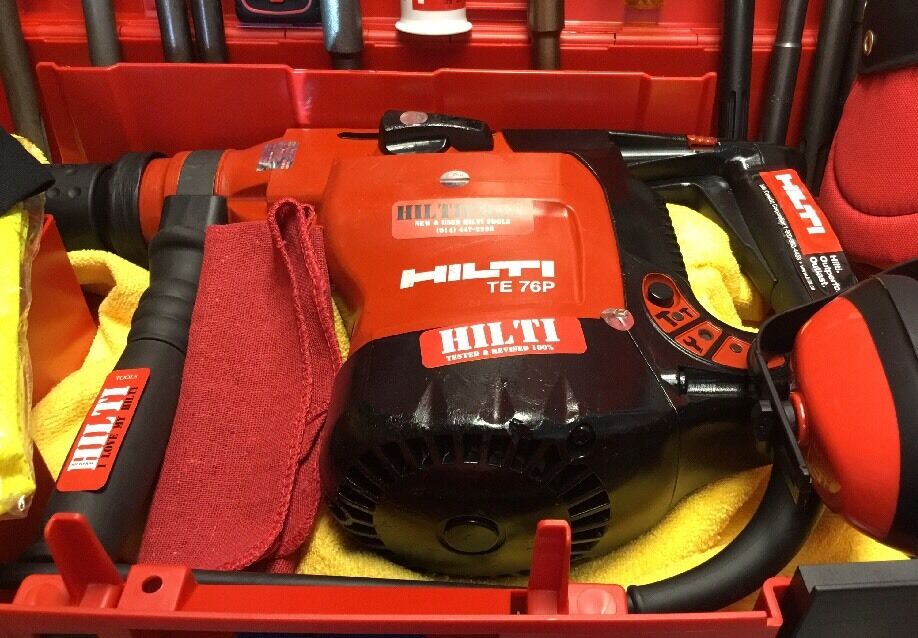 HILTI TE 76P, PREOWNED, EXCELLENT CONDITION, FREE DISTANCE METER, FAST SHIPPING