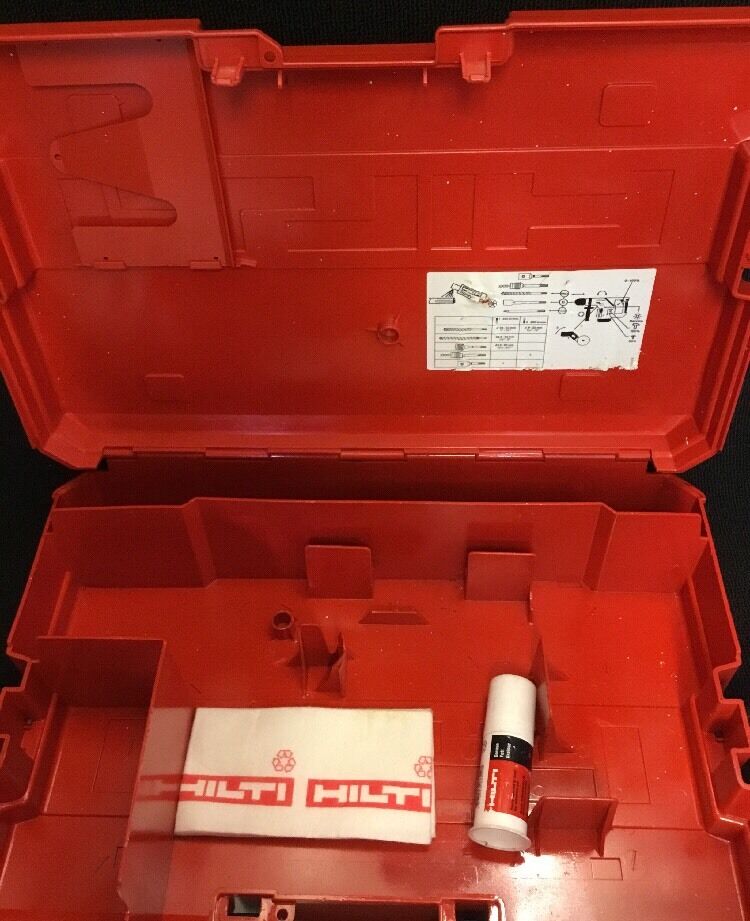 HILTI TE 54 ORIGINAL CASE - (CASE ONLY), PREOWNED, GREASE FOR FREE, FAST SHIP